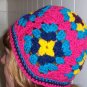 Granny Square Crochet Hat