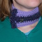 Lavender Crochet Neck Warmer
