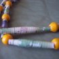 Nat Geo Map Paper Bead Necklace