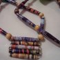 Nat Geo Ethnic Hand Rolled Bead Necklace