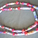 Calendar Girl Hand Rolled Bead Necklace