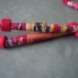 Recycled Art Circular Hand Rolled Bead Necklace