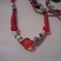 Cherry Spice Beaded Necklace