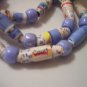 New York Subway Map Choker Beaded Necklace