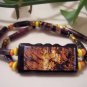 Harvest Fire Hand Rolled Paper Bead Bracelet