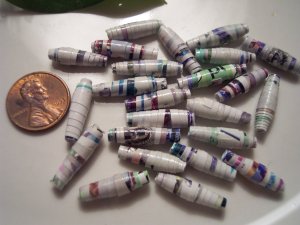 Hand Rolled Paper Beads