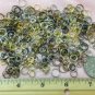 100pc Silver, Red Copper, Antiqued Bronze, Black, Platinum, Gold Assorted 4mm...