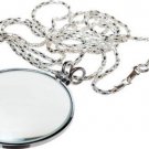 NECKLACE MAGNIFIER - 2, 3x Power W/36 SILVER CHAIN - MG2016S, Model:, Office