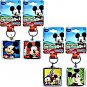 Mickey Larger Lucite Foil Keychain