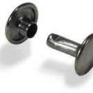 Medium Black 100 Pack Of Double Cap Rivets