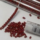Antique Terracota Bronze Luster 2x4mm 6/0 Peanut Farfalle Butterfly Seed Beads
