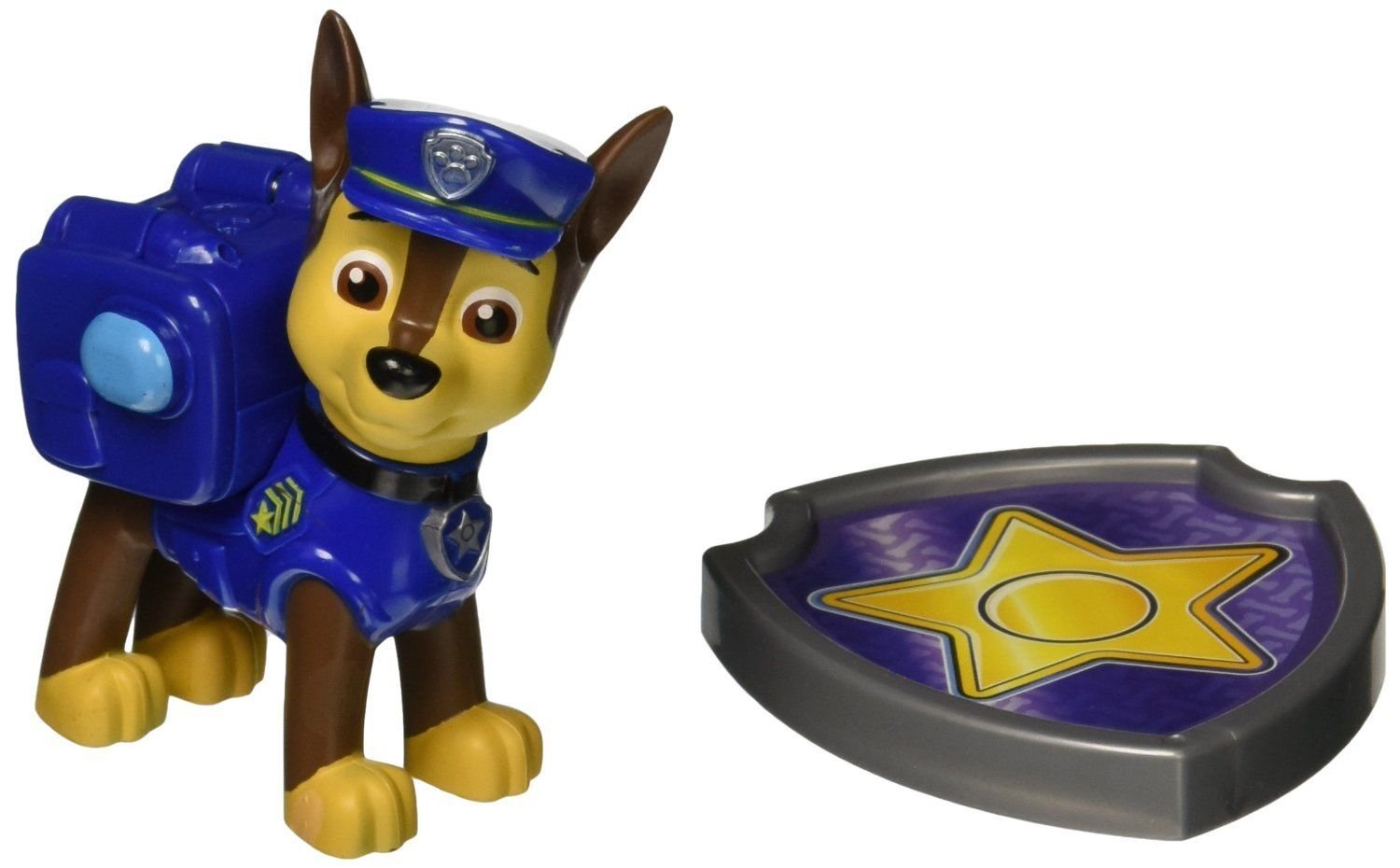 Nickelodeon, Paw Patrol - Action Pack Pup & Badge - Chase