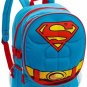 DC Comics Superman 16 Large School Backpack Molded Chest