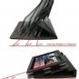 RooCASE Dual-View Multi Angle (Black) Vegan Leather Folio Case Cover For Google