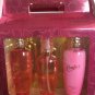 Candies Coated Bath & Body Set Strawberry Creme 3 Full Size Bottles/gift Set