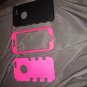 IPhone 6 Hard Shell Protective Case - Pink And Black