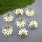 200pc Silver Plated Flower Bead Caps 15mm Beading Supplies [Office Product]
