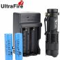 Ultrafire® Mini Cree Q5 3-mode Led Flashlight Torch Adjustable Focus Zoom And