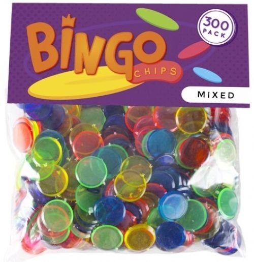 300 3/4 Bingo Markers By Royal Bingo Supplies (Mixed)