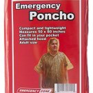 Emergency Poncho, Emergency Rain Gear, Weather Protection, Emergency Zone ®