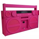 Portable Fm Stereo Boomboxpink Fm Stereo Boombox For Iphone Ipod