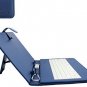 SANOXY 7 Inch Tablet Stand With USB Keyboard, Vegan PU LEATHER USB KEYBOARD FOR