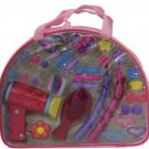 Mommy and Me Doll Hair Play Set With Working Blow Dryer Hair Brush And Over 30