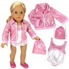 Doll Clothing For 18 Inch Doll Gymnastics 3 Pc. Set Fits 18 Inch American Girl