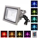 RioRand Colorful 10w RGB LED Flood Light Landscape Lamp + Remote Control
