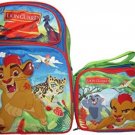 Disney Lion King Guard 16 Inch Kids Large Backpack and Lunch Bag Set - Combo