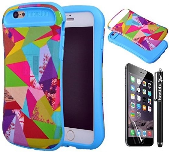 IPhone 6S Case - IBest4u Heavy Dutys Shock Absorbing Hybrid Dual Layer Hard and