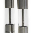 Pump & Grind Salt and Pepper Grinders, Stainless, Set of Two