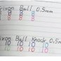 Pilot Frixion Ball Erasable Extra Fine Point Gel Ink Pen - 0.5 Mm - 8 Color set