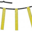 Champion Sports Triple Flag Football Set, Yellow, Size 25/31, Pack Of 12