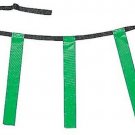 Champion Sports Triple Flag Football Set, Green, Size 25/31, Pack Of 12