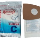 3 Eureka C Allergy Mighty Might canister Vacuum Bags, White Westinghouse, Home ,