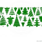 Christmas Trees Set Of 25 Wall Saying Vinyl Lettering Decal Home Decor Art