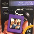 The Sharper Image USB 2.0 Digital Photo Keychain Purple - New in Box