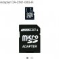 Dane-Elec 8 GB Class 4 microSDHC Flash Memory Card with SD Adapter DA-2IN1-08G-R