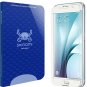 Galaxy S6 Screen Protector (White Full Coverage), Skinomi® Tech Glass Screen