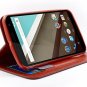 Nexus 6 Case, Google Nexus 6 Case, NageBee - Wallet Flip Fold Case Pouch Cover