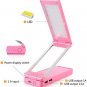 DOACE® Power Bank With Foldable LED Desk Lamp Reading Lighflash Rechargeable 6