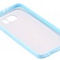 Galaxy S6 Case, Arkko [New Hybrid] Blue TPU Side And Ultra Clear Hard Acrylic -