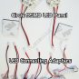 LED W9 WHITE 2X DOME MAP INTERIOR LIGHT BULB 9 SMD CIRCLE PANEL XENON HID LAMP e