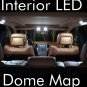 LED W9 WHITE 2X DOME MAP INTERIOR LIGHT BULB 9 SMD CIRCLE PANEL XENON HID LAMP e