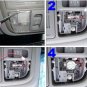 LED W9 WHITE 2X DOME MAP INTERIOR LIGHT BULB 9 SMD CIRCLE PANEL XENON HID LAMP e