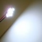 LED W9 WHITE 2X DOME MAP INTERIOR LIGHT BULB 9 SMD CIRCLE PANEL XENON HID LAMP e