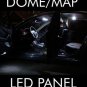 LED W9 WHITE 2X DOME MAP INTERIOR LIGHT BULB 9 SMD CIRCLE PANEL XENON HID LAMP e