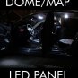 LED W9 WHITE 2X DOME MAP INTERIOR LIGHT BULB 9 SMD CIRCLE PANEL XENON HID LAMP e