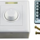 PWM Dimmer For LED Strip With 12 Button Wireless Remote 12 To 24 Volt 6 Amp Fit